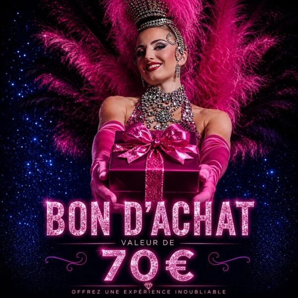 Bon d'achat 70€